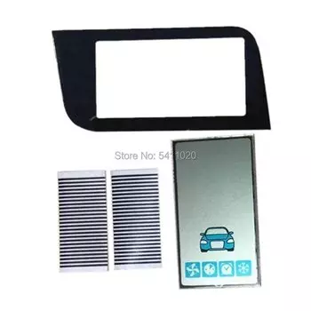 12 шт./партия A93 вертикальный ЖК-дисплей экран гибкий кабель + стеклянная крышка для 12 шт. GSM Starline A93 Брелок дистанционного управления