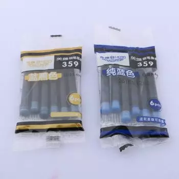 12 шт. Перьевые ручки Chouxiongluwei нержавеющая сталь 3,4 мм 2,6 мм