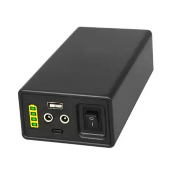 12 В 12800 мАч 142.08 Втч перезаряжаемый литий-ионный источник питания постоянного тока зарядное устройство для C PAP