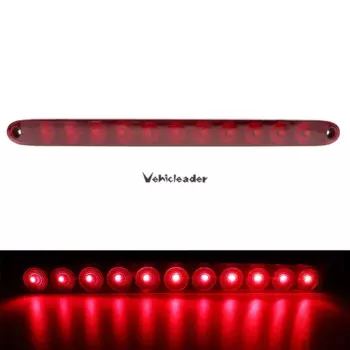 12 В, 15 дюймов, 11 светодиодсветильник ламп, герметичный стоп-сигнал, поворотный задний стоп-сигнал, третий стоп-сигнал, габаритный фонарь для грузовика, прицепа, водонепроницаемая осветительная панель