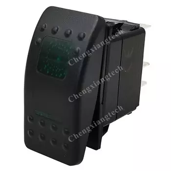 12 В 20 А Автомобильная лодка 7Pin DPDT ВКЛ. Выкл. Клавишный переключатель обычная кнопка светодиодная подсветка для Arb Carling Jeep 4x4 Замена водонепроницаемый