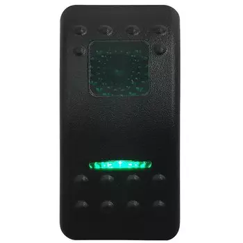 12 В 20 А для автомобиля, лодки, 5-контактный SPST, кулисный переключатель включения и выключения, простая кнопка со светодиодной подсветкой для Arb Carling Jeep 4x4, замена, водонепроницаемый