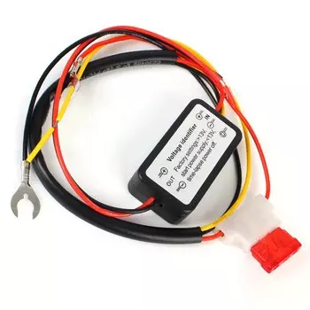 12 В автомобильный DRL, релейный контроллер с предохранителем, дневные ходовые огни, автоматический идентификатор напряжения, мигающий стабилизатор указателя поворота