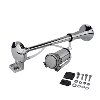 12 В автомобильный воздушный гудок 180 дБ супер громкий Универсальный гудок один гудок компрессор 17 дюймов Герц гудок для автомобиля грузовика лодки мотоцикла