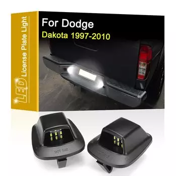 12 В фонарь для Dodge Dakota 1997 1998 1999 2000 2001 2002 2003 2004 2005-2010 Белый номерной знак в сборе