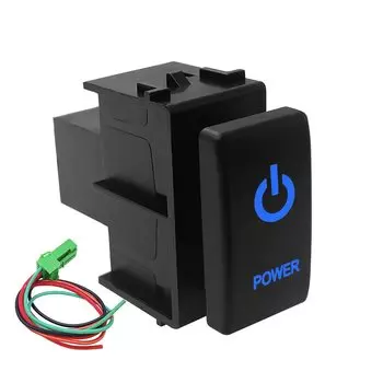 12 В, голубой фонарь с кнопкой управления задним фонарем для Nissan Navara D40 патруль X-Trail T31 Pathfinder R51 OEM