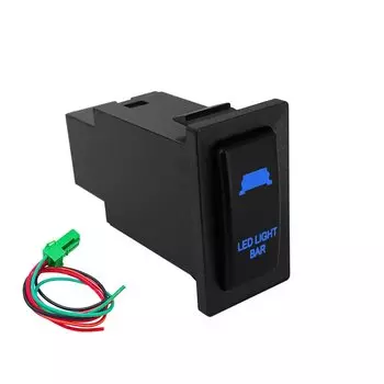 12 В кнопочный переключатель 42,5x24,5 мм, переключатель противотуманных фар с подогревом колес для Toyota LandCruiser 60 75 78 79 80 Prado 90 95 Hilux