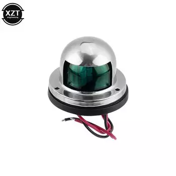 12 В, красная и зеленая лодка, искусственная, нержавеющая сталь, 8 светодиодов, лук, навигационная лампа, сигнал для лодки, яхты, сигнальные огни