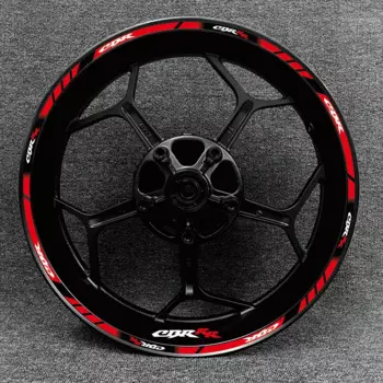 12 X Толстые края, внешний обод, наклейка, полоса, Переводные картинки для колес, подходят для всех моделей honda REPSOL HRC CBR250RR CBR400RR CBR600RR CBR1000RR