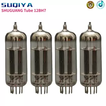 12BH7 Dawn Tube заменяет 5687 6N6 E182CC усилитель HIFI звуковая вакуумная трубка