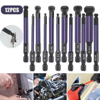 Набор бит S2 2-12 мм 12 шт.