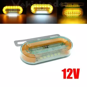 12V/24V 12V светодиодные, боковые, габаритные фонари автомобиля Внешнее освещение индикатор сигнала сигнальные лампы Хвост Свет 3 режима грузовой автомобиль с прицепом Грузовой Автомобиль Ван