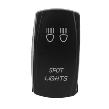 12V 24V Синий светодиодный автомобильный светильник включение/выключение светильника кнопки переключения автомобильные аксессуары для лодка прицеп для автофургонов, Морской Универсальный