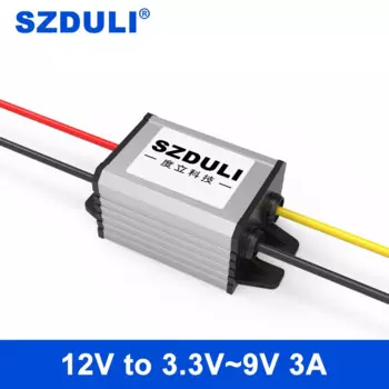 Автомобильный преобразователь напряжения SZDULI 12V to 3.3V~9V