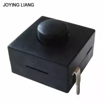 12x12 мм Переключатель фонарика CREE XPE Q5 T6 центральный DIY части 2P- ON- OFF электрические переключатели KAN16-1202A 3 шт./лот