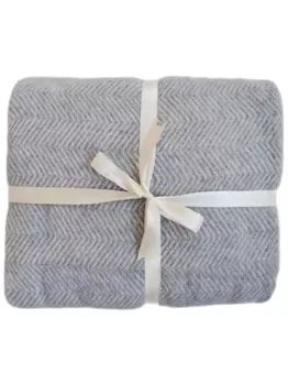 130 * 170 Luxury Grey Blanket 50% Cotton 30% Acrylic 20% Polyester Blanket Printed Single Comfortable Qualitiy Soft Tv Blanket
