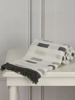 130 * 170 Luxury Grey Blanket 60% Cotton 30% Acrylic 10% Polyester Blanket Printed Single Comfortable Qualitiy Soft Tv Blanket