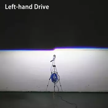 130 Вт 2X Bi-светодиодный Hyperboloid проектор линзы H1 лампа 9005 9006 H4 H7 светодиодный лампы для фар автомобиля-Стайлинг модифицированный объектив Hi/Lo