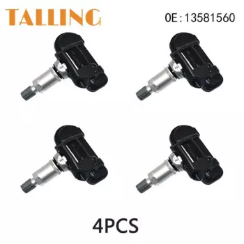 13581560 4 шт. датчик давления в шинах TPMS для Opel Zafira Tourer C Adam Astra Cascada Insignia A Vauxhall Chevrolet Corvette Volt
