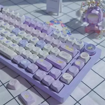 138 клавиш Pandora Star SOA колпачки для ключей подарок милый колпачок для ключей квадратная термосублимационная механическая клавиатура в комплекте U 2,75u для Алисы