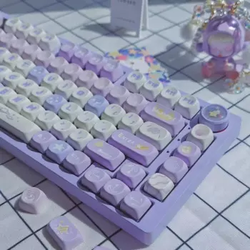 138 клавиш Pandora Star SOA колпачки для ключей подарок милый колпачок для ключей квадратная термосублимационная механическая клавиатура в комплекте U 2,75u для Алисы