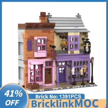 1391 шт., Детский конструктор «Сова»