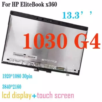 13,3 ''FHD ЖК-дисплей для HP EliteBook x360 1030 G4 LCD дисплей кодирующий преобразователь сенсорного экрана в сборе Замена B133HAN05.2 1920*1080