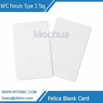 NFC карта MochuaRFID MC-BC-Felica чистый белый