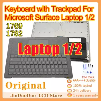 13,5 "Оригинальный чехол Topcase Для ноутбука Microsoft Surface 1 2 1782 1769, сборка Topcase Для клавиатуры Microsoft с трекпадом в комплекте