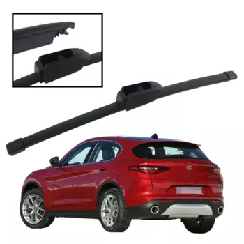 13-дюймовая щетка омывателя заднего лобового стекла для Alfa Romeo Stelvio 2016-2023, автомобильные аксессуары, аксессуары