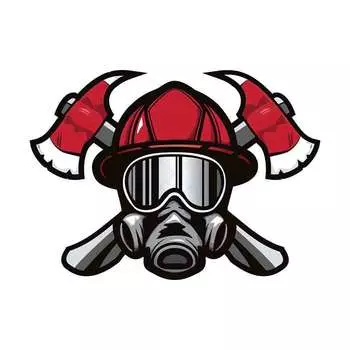 13 см 1 шт. для спасательного пожарного, подходит для VAN RV SUV, автомобильные наклейки, водонепроницаемые окклюзионные царапины