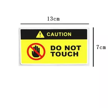 13 см * 7 см 1 шт. комическая ВЫБОРЬ НЕ СЕНСОРНАЯ наклейка автомобильная наклейка ПВХ украшение