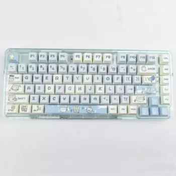144 клавиши GMK Daydream Mimi PBT сублимационная крышка для ключей с вишневым профилем для переключателя Mx DIY игровая механическая клавиатура
