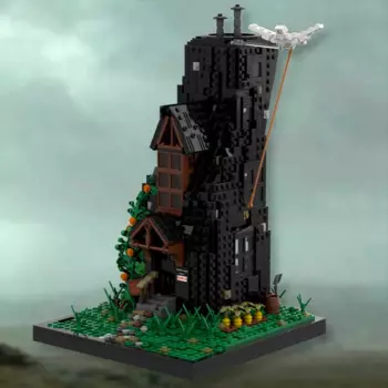 1470 шт., Детский конструктор MOC Lovegood в классическом кинотеатре