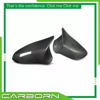 2014-2018 для BMW M серии F87 M2C F80 M3 F82 F83 M4 липкого типа из настоящего углеродного волокна, боковое зеркало заднего вида, крышка LHD/RHD