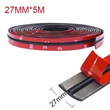 14/19 мм Т-образные резиновые уплотнительные ленты для лобового стекла на крыше автомобиля, уплотнители зазора лобового стекла, непромокаемые, подходят для модели, универсальные аксессуары