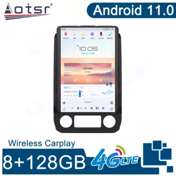 14,4 автомобильный мультимедийный плеер Carplay Android 11 GPS-навигация 4G WiFi стерео экран автомобильное радио для Ford F150 2015-2021 Qualcomm