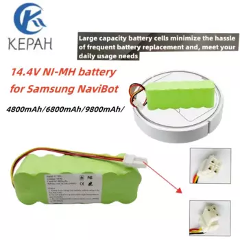 14,4 В Ni-MH 4,8 Ач/9,8 Ач Samsung SR8895 SR8840 SR8845 SR8855 VCA-RBT20 Робот-пылесос DJ96-00113C Аккумулятор,