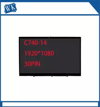 14-дюймовый ноутбук FHD 1920*1080 dokunmatik ekran для йоги C740-14 ekran LCD ekran дигитайзер meclisi 5D10S39587 8