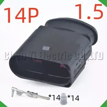 14-контактные автомобильные разъемы, датчик парковки коробки передач, жгут проводов, вилка 4H 0973717 B 6X 0973717 6X 0973817 1563499 1563502 Для VW Audi