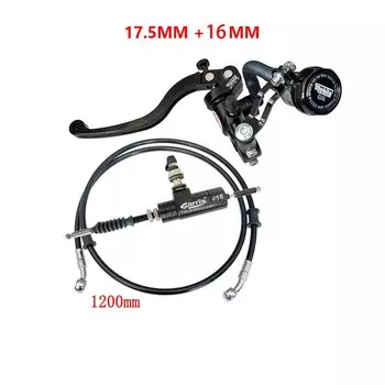 14 мм 16 мм 17,5 мм ЧПУ радиальный монтажный тормозной насос сцепления, комплект гидравлического сцепления, рычажный главный цилиндр 125 ~ 7/8 куб. См для 1/4 "22 мм