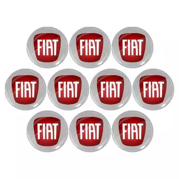 14 мм эмблема ключа автомобиля, сменные наклейки на ключи автомобиля для Fiat 500 Punto 124 125 500 500L Bravo Stilo Panda Abarth Tipo Viaggio