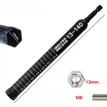 14 мм легкий стальной киль, потолочная выравнивающая втулка, артефакт, внутренний шестигранник, удлинитель полого стержня, подвесной стержень, втулка, удлинитель стержня