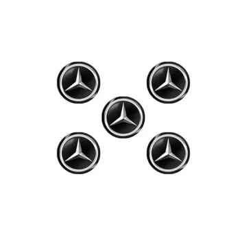 14 мм наклейки с эмблемой ключа автомобиля, наклейки с логотипом ключа авто управления для Mercedes Benz CLS CLE GLB GLS EQC Brabus GLK GLE A B C E S Class