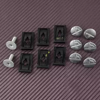 14 шт. Нижняя крышка двигателя, контактный винт, болт, зажим доступа 90673TY2A01 90674TY2A01 90105TBAA00, подходит для Honda Civic CRV Accord 2017-2020