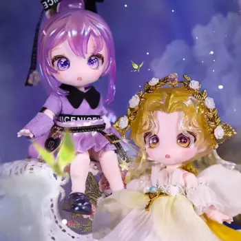 14 см Maytree двенадцать созвездий Bjd кукла подвижный шарнир фигурка таинственный сюрприз сумка для догадок детские игрушки для девочек