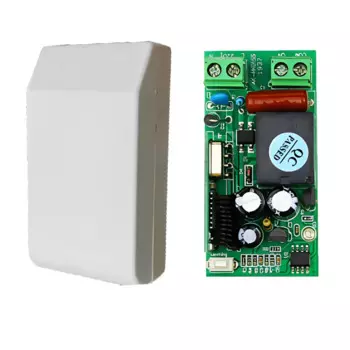 1500 Вт дистанционный переключатель нагрузки 433 МГц небольшой размер AC180-240V одноканальный переключатель широкое напряжение беспроводной пульт дистанционного управления для ворот