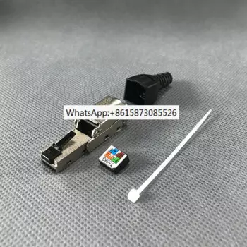 150 градусов гибкий разъем без давления cat6a Чистая медь компьютер широкополосный маршрутизатор 5 упаковок