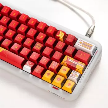 150 клавиш Cherry keycap set PBT + PC 2, подходит для 60/64/84/98/108 игр, механическая клавиатура MX switch
