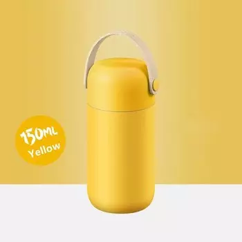 150 мл мини двойной термос из нержавеющей стали модная портативная карманная термос кофе чай термобутылка для воды стакан